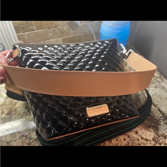CONSUELA CROSSBODY PURSE. Brand new! Black. Without tags - Picture 5 of 9